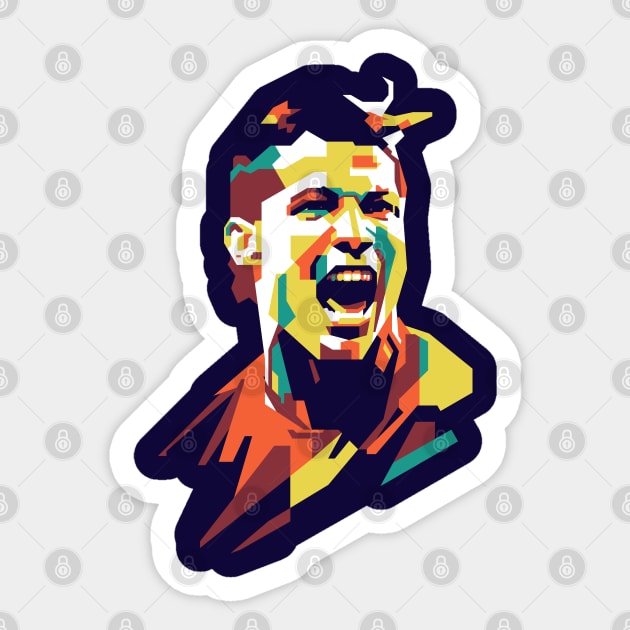 Ronaldo Coming Home Sticker by pentaShop